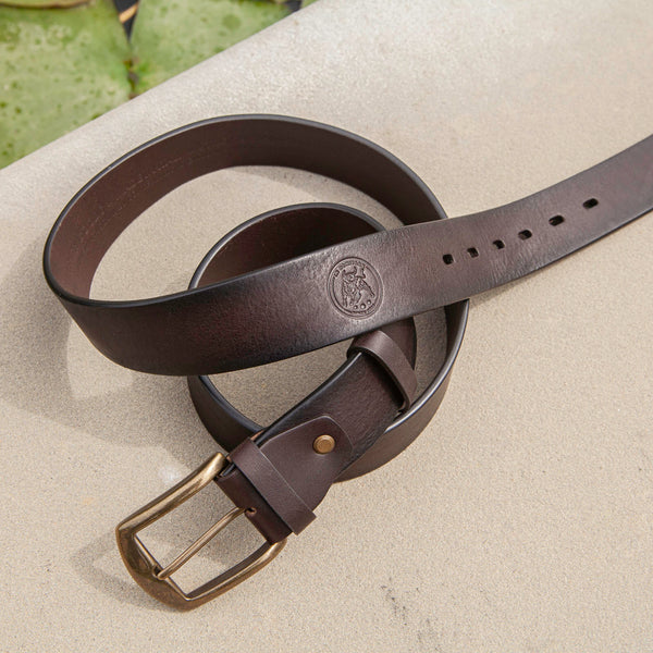 FIRENZE Leather Belt – Tuscan Bull