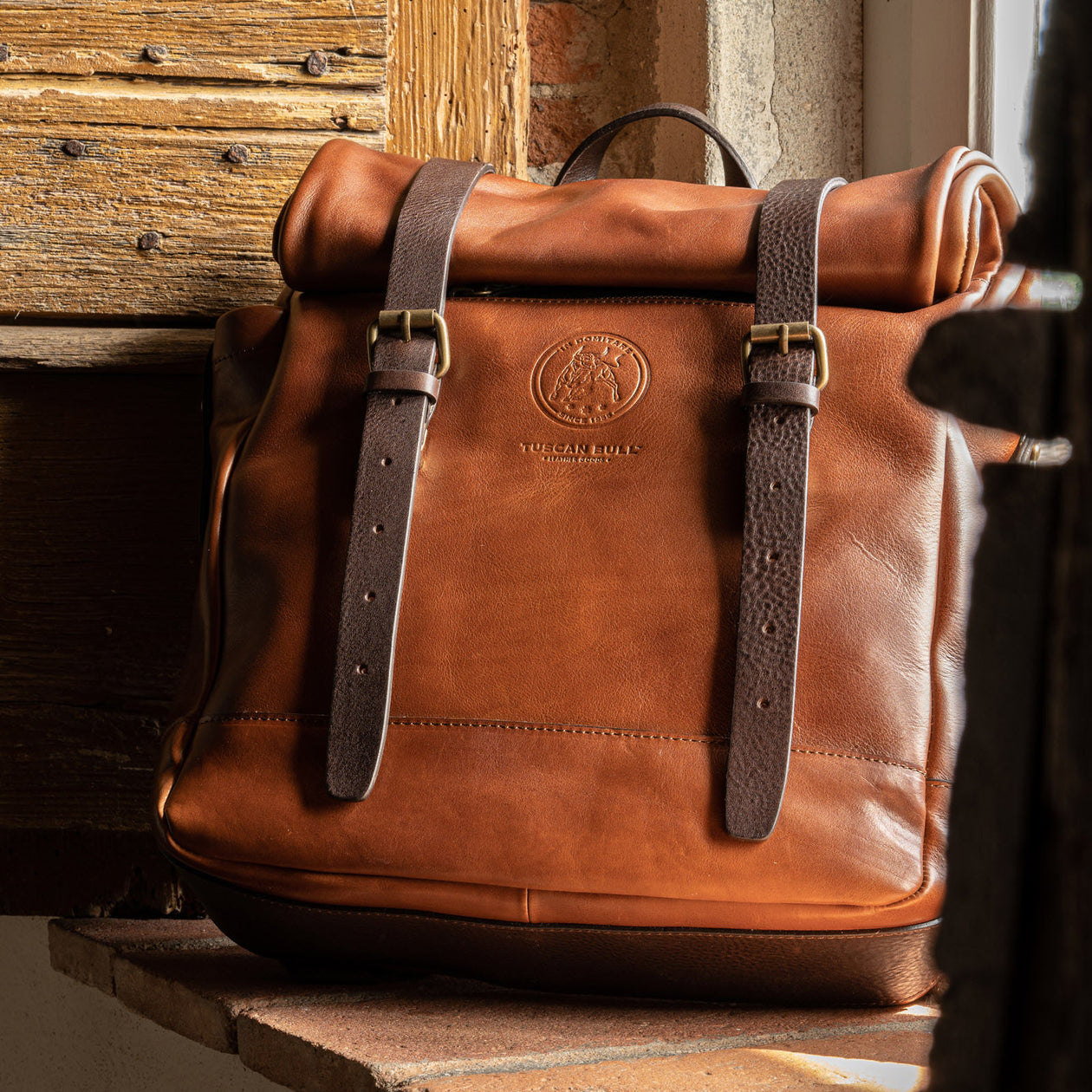 backpack leather tuscany VOLTERRA Leather Bag – Tuscan Bull